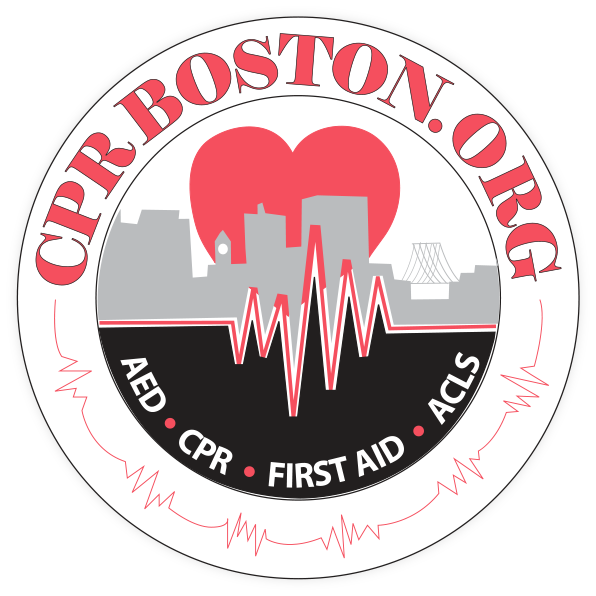 CPRBoston Logo - AED, CPR, First Aid, ACLS classes in Boston, Massachusetts